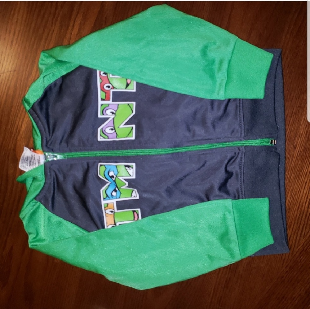 2T TMNT hoodie track jacket